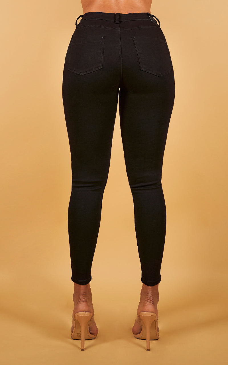 BASIC SKINNY ANKLE JEANS
