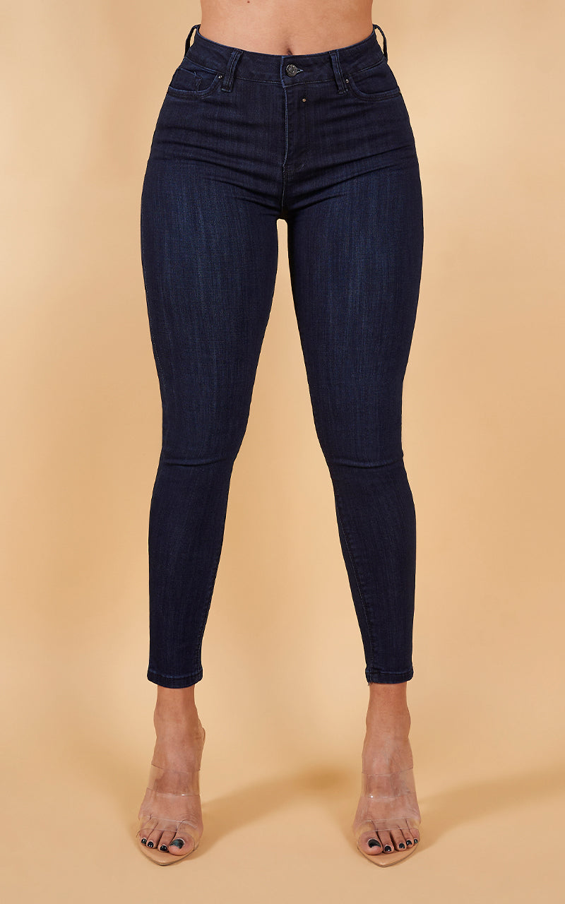 BASIC SKINNY ANKLE JEANS
