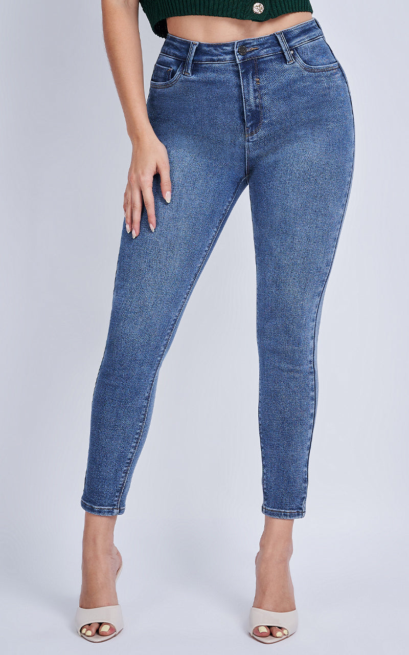BASIC SKINNY ANKLE JEANS