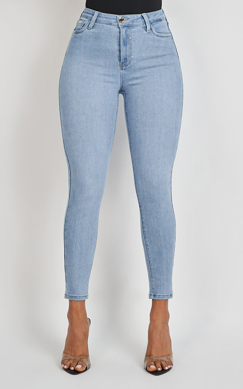 BASIC SKINNY ANKLE JEANS