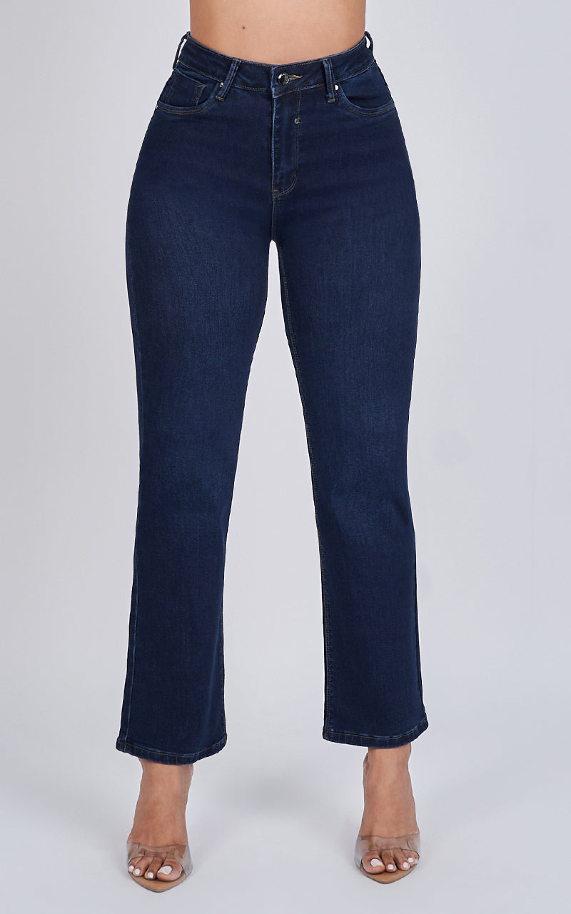 BASIC STRAIGHT ANKLE JEANS