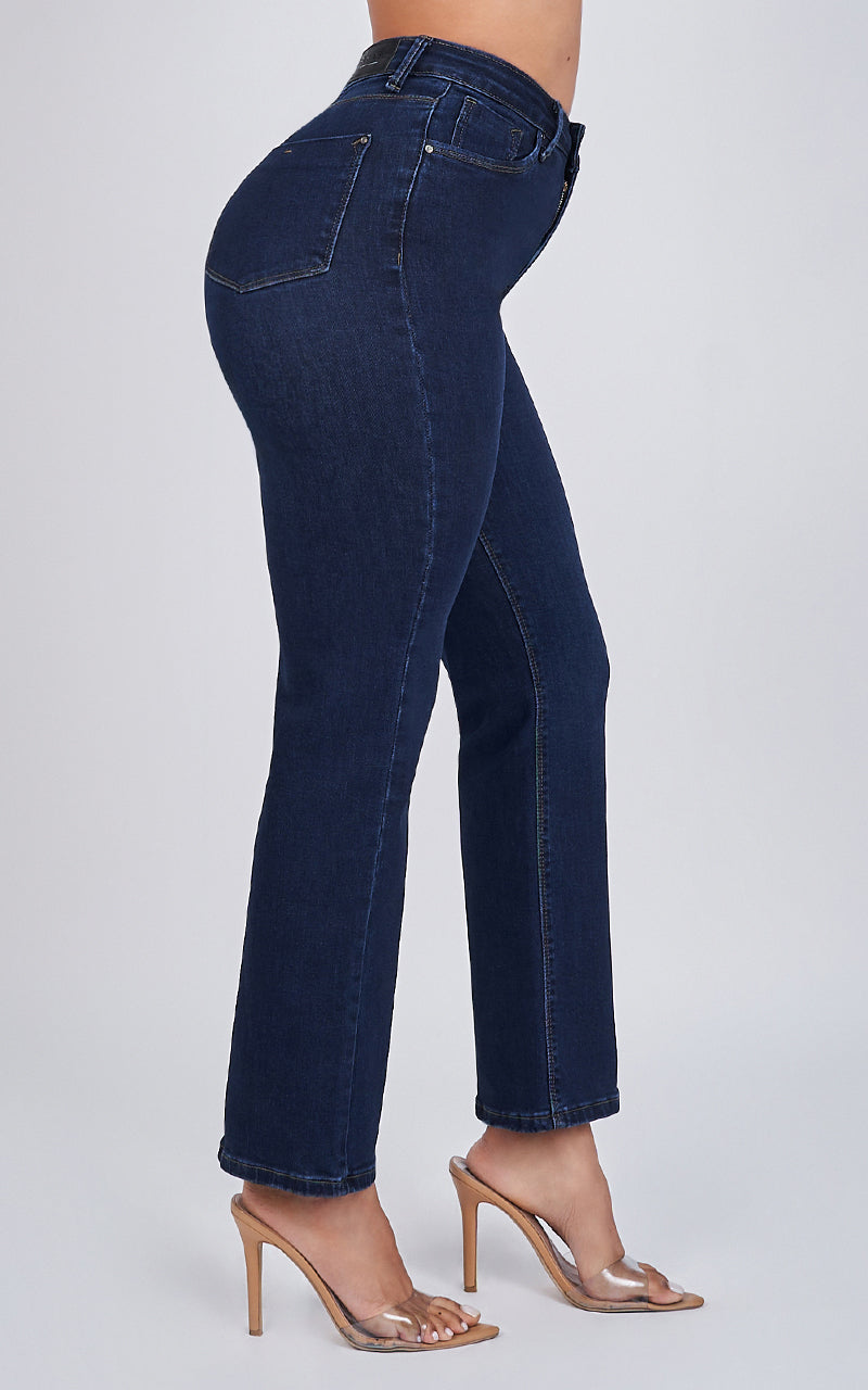 BASIC STRAIGHT ANKLE JEANS