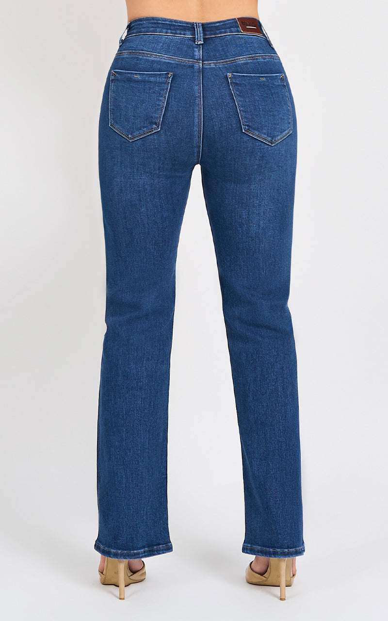 BASIC STRAIGHT ANKLE JEANS