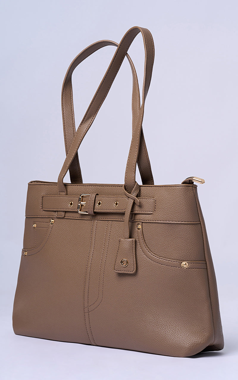 BOLSO - CARTERA TOTE CAFE