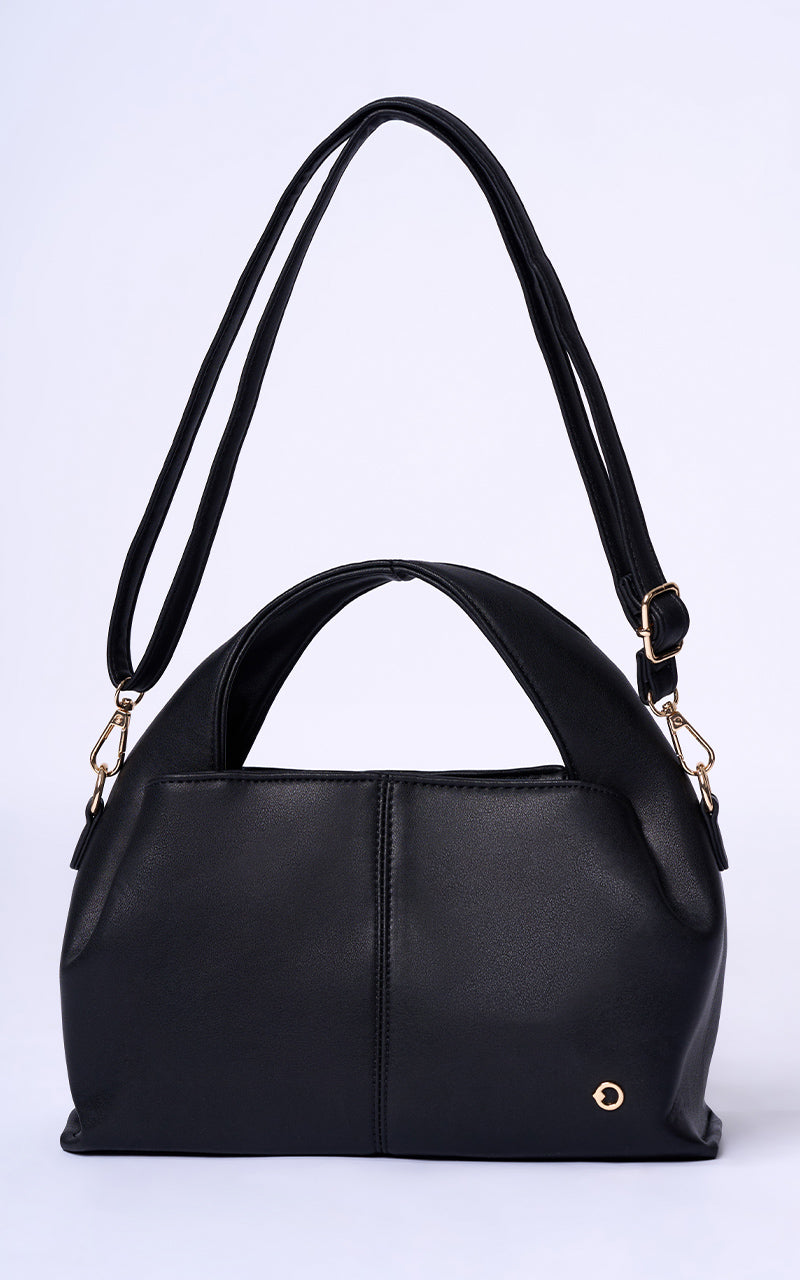 BOLSO - CARTERA BOWLING NEGRO