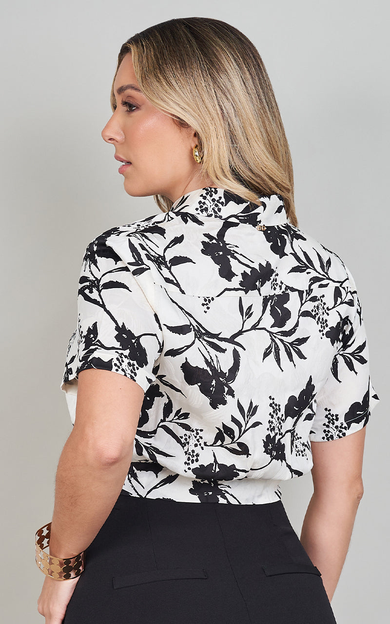 SERENE GARDENS BLOUSE