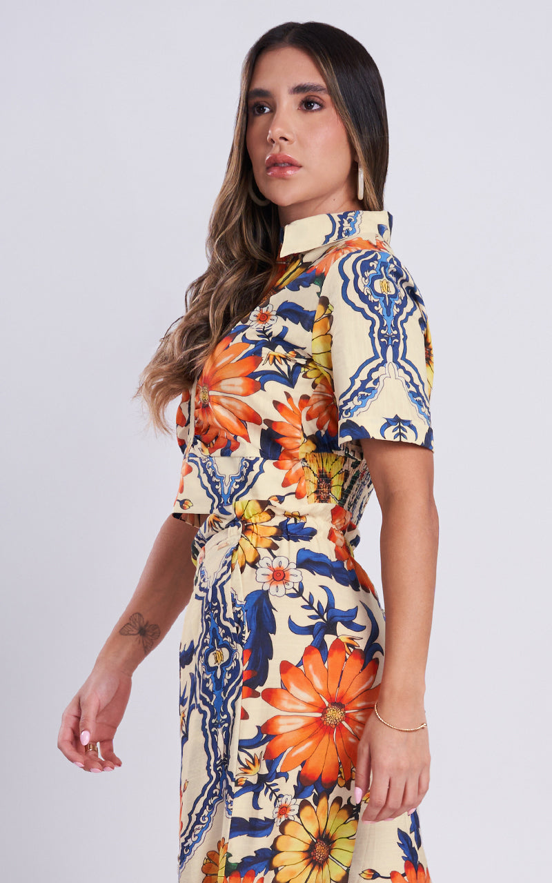 INDIGO SUN BLOUSE