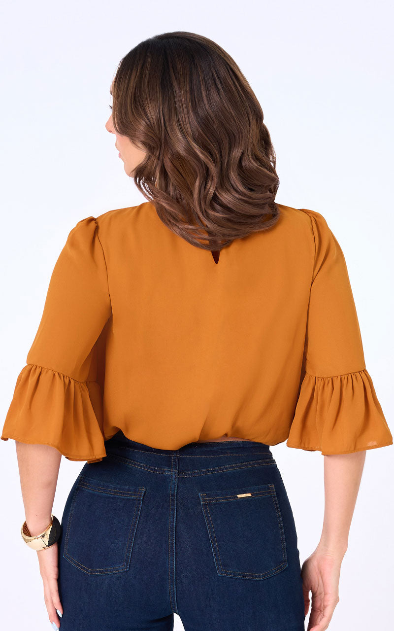 BLUSA MANGA LARGA