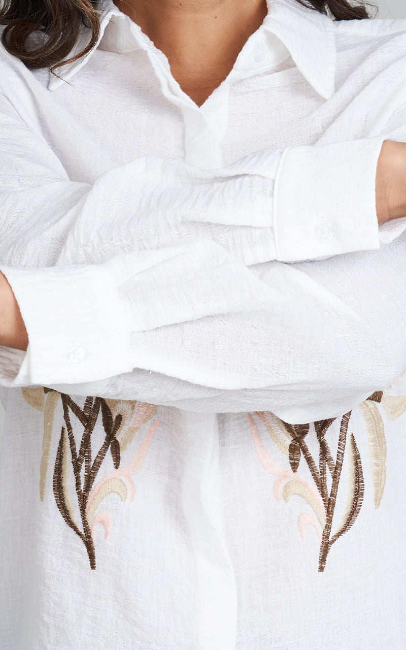 FLEUR DE BLANC SHIRT