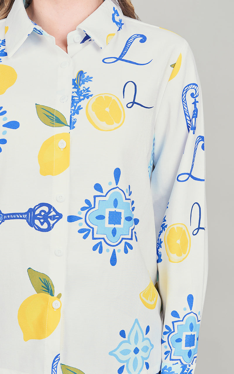 AMALFI LEMON SHIRT & PANTS