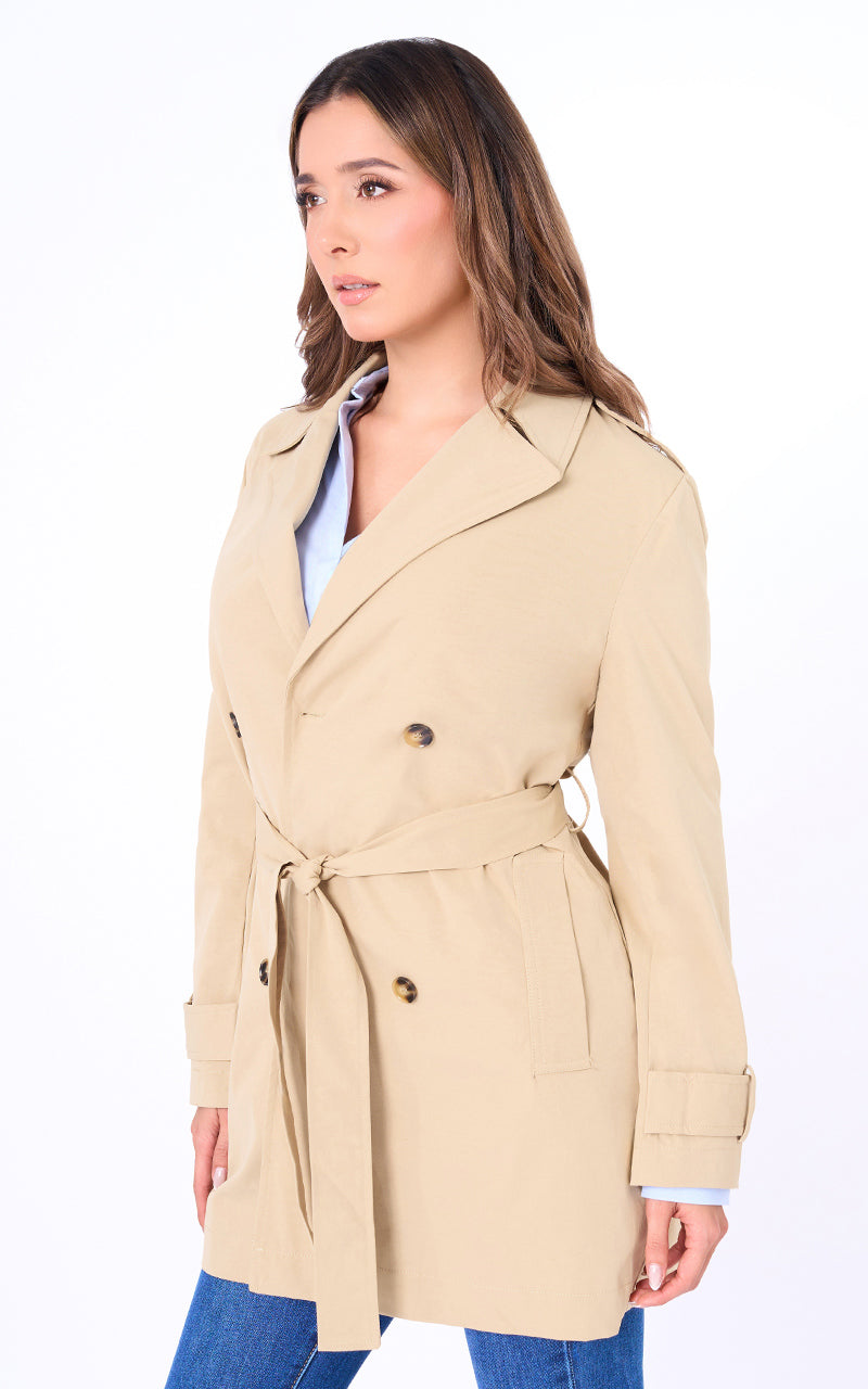 GABARDINA CAMEL