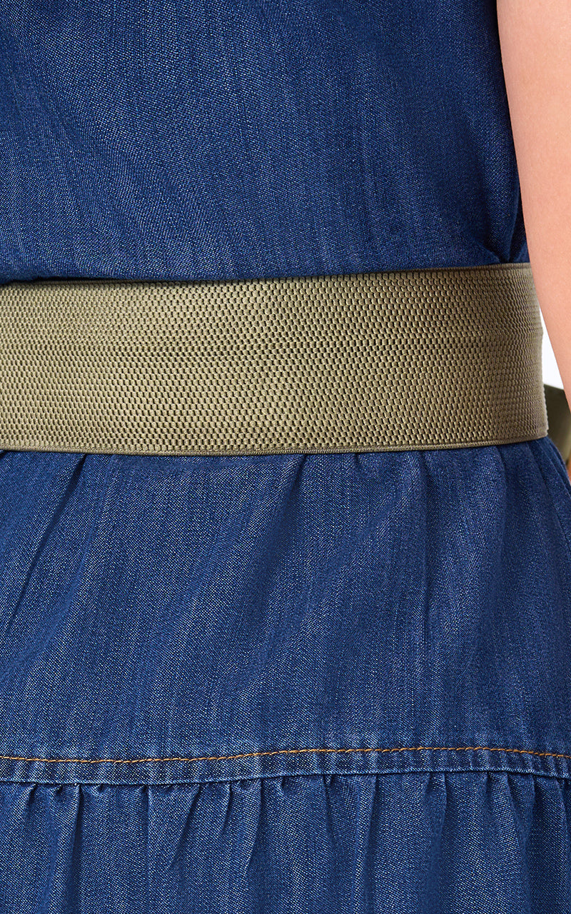 CINTURON ELASTICO CON HEBILLA