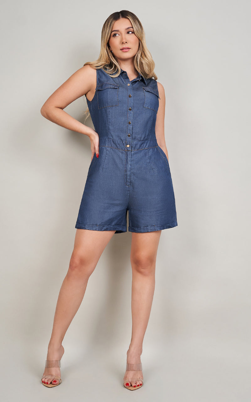 AZURE ALLURE JUMPSUIT