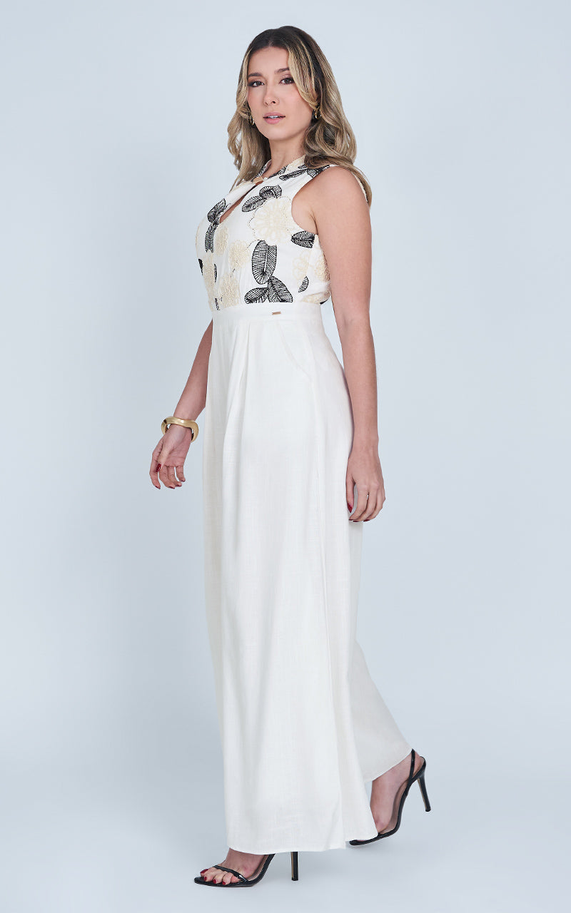 BOTANICAL GRACE JUMPSUIT