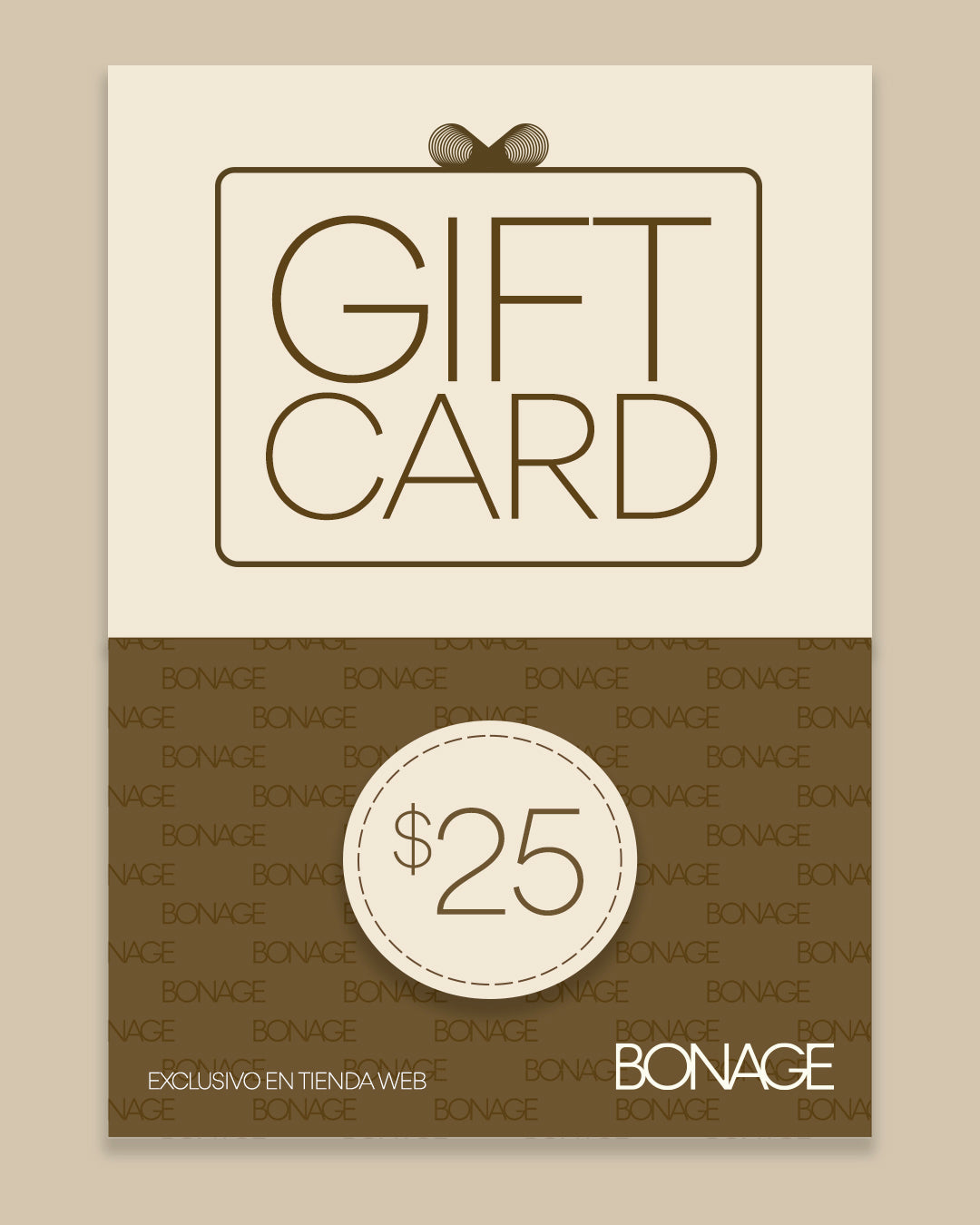 BLUE BONAGE GIFTCARD