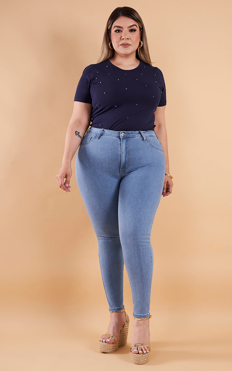 HIGH WAIST JEGGING PLUS SIZE