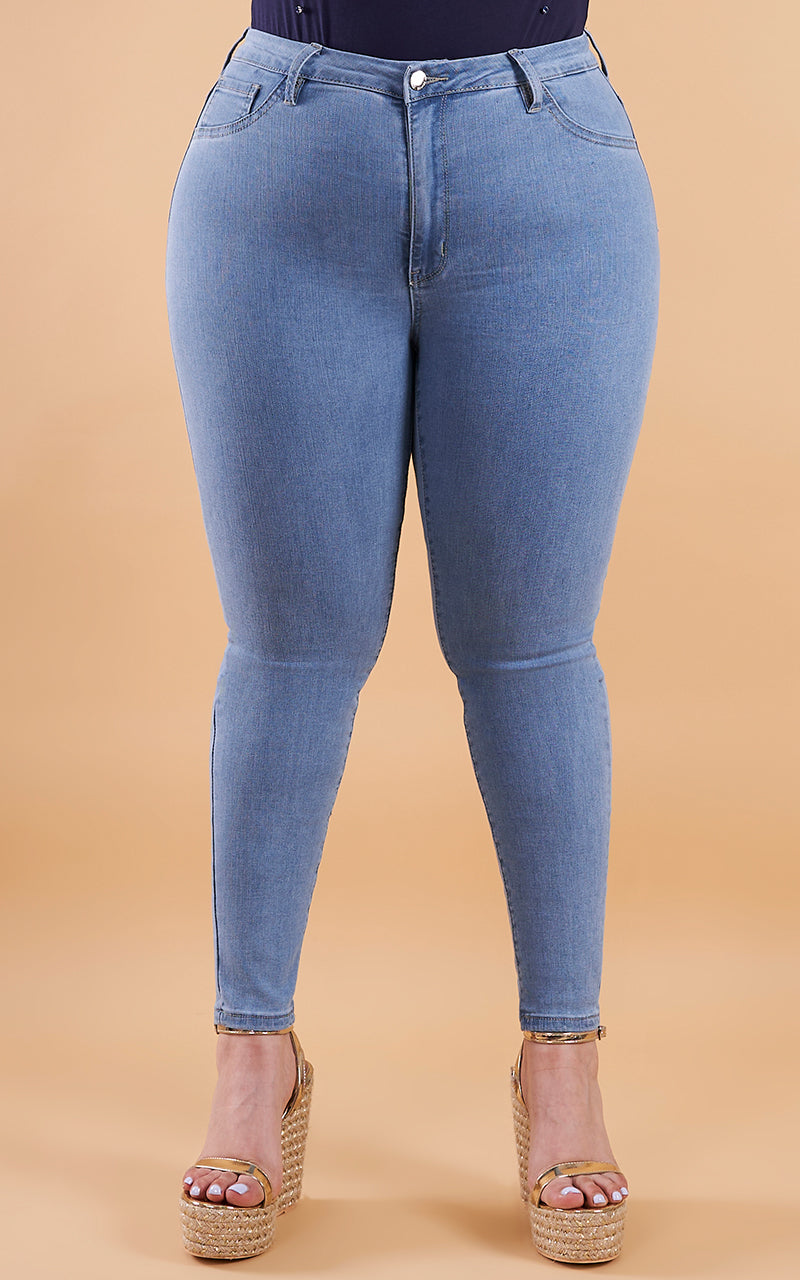 HIGH WAIST JEGGING PLUS SIZE