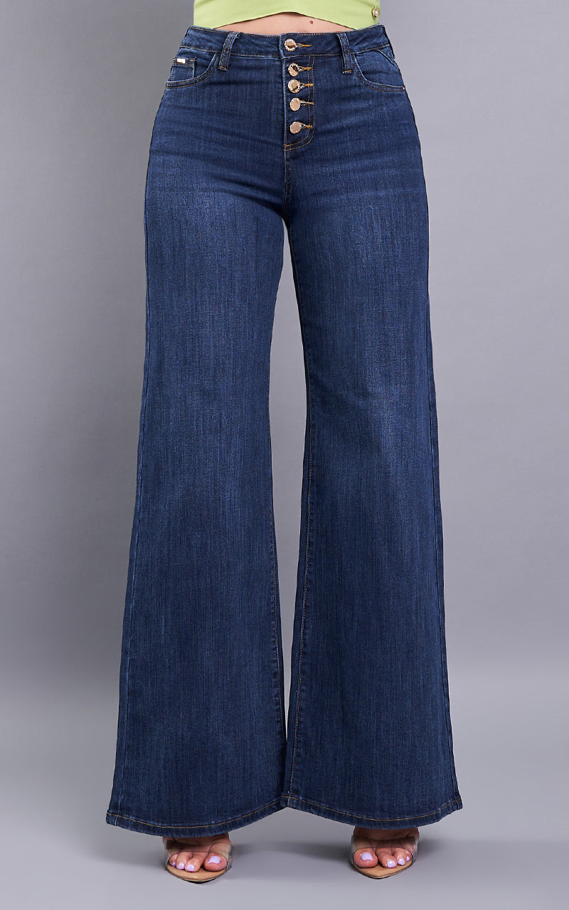 KAYLA WIDE LEG JEANS