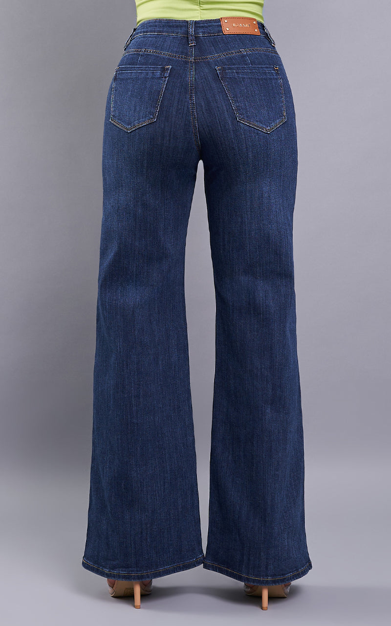 KAYLA WIDE LEG JEANS