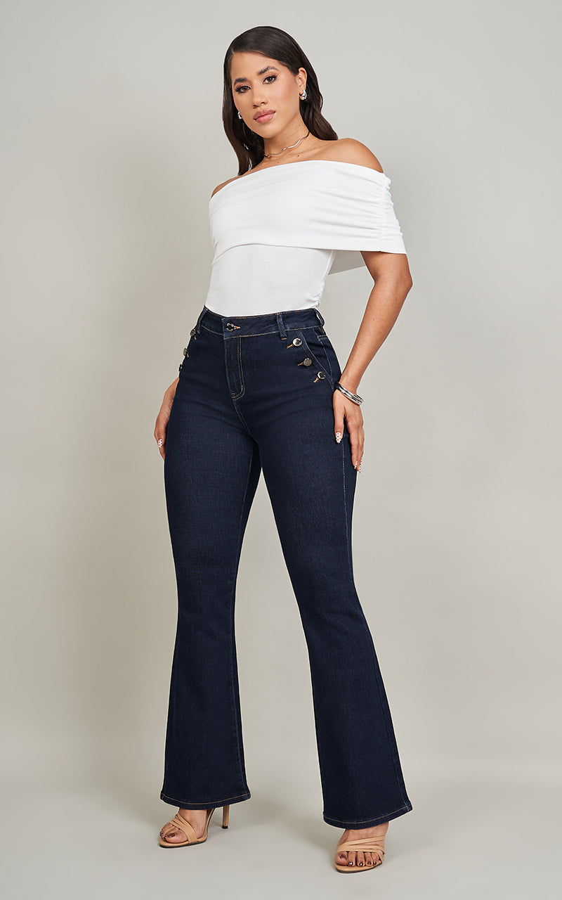LORENIS FLARE JEANS