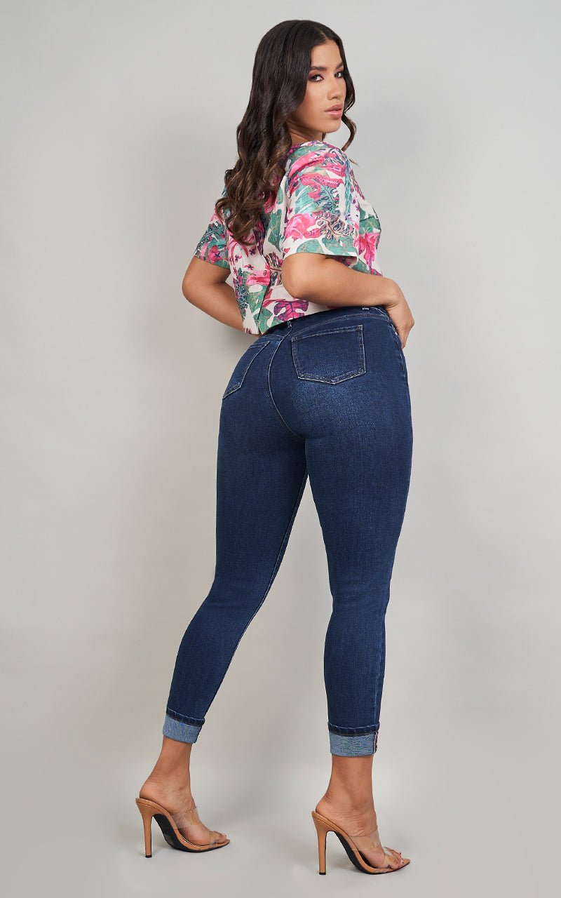 BASIC SKINNY ANKLE JEANS