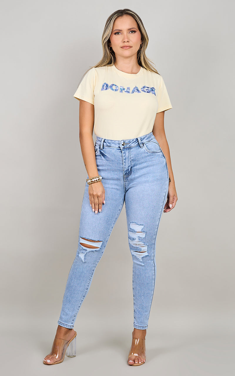 BASIC SKINNY ANKLE JEANS