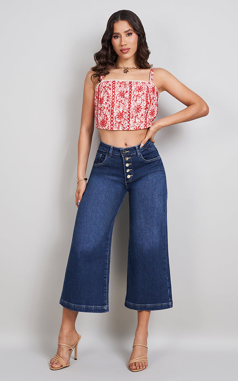 JHALIES CULOTTE JEANS