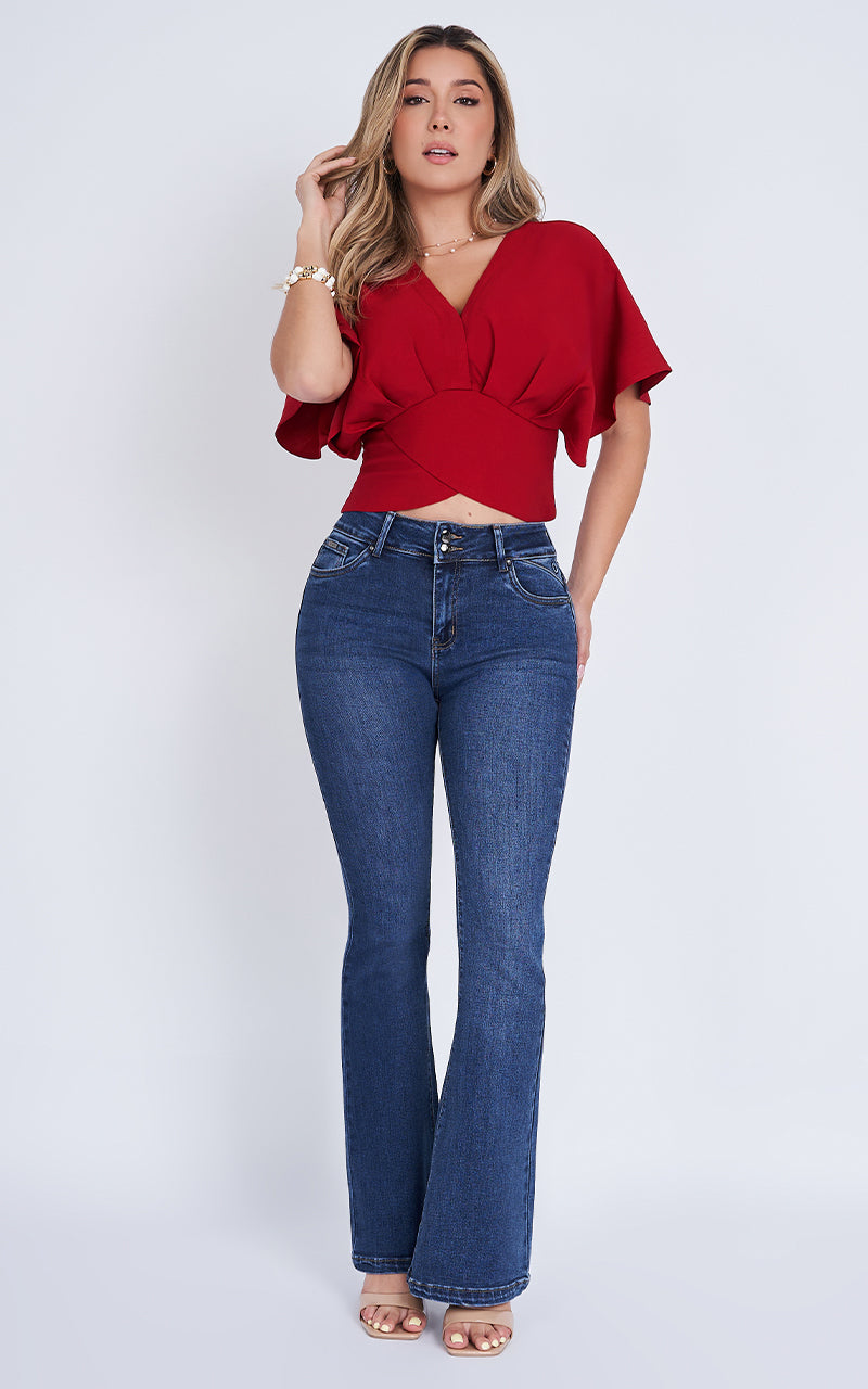 MANHATTAN FLARE JEANS