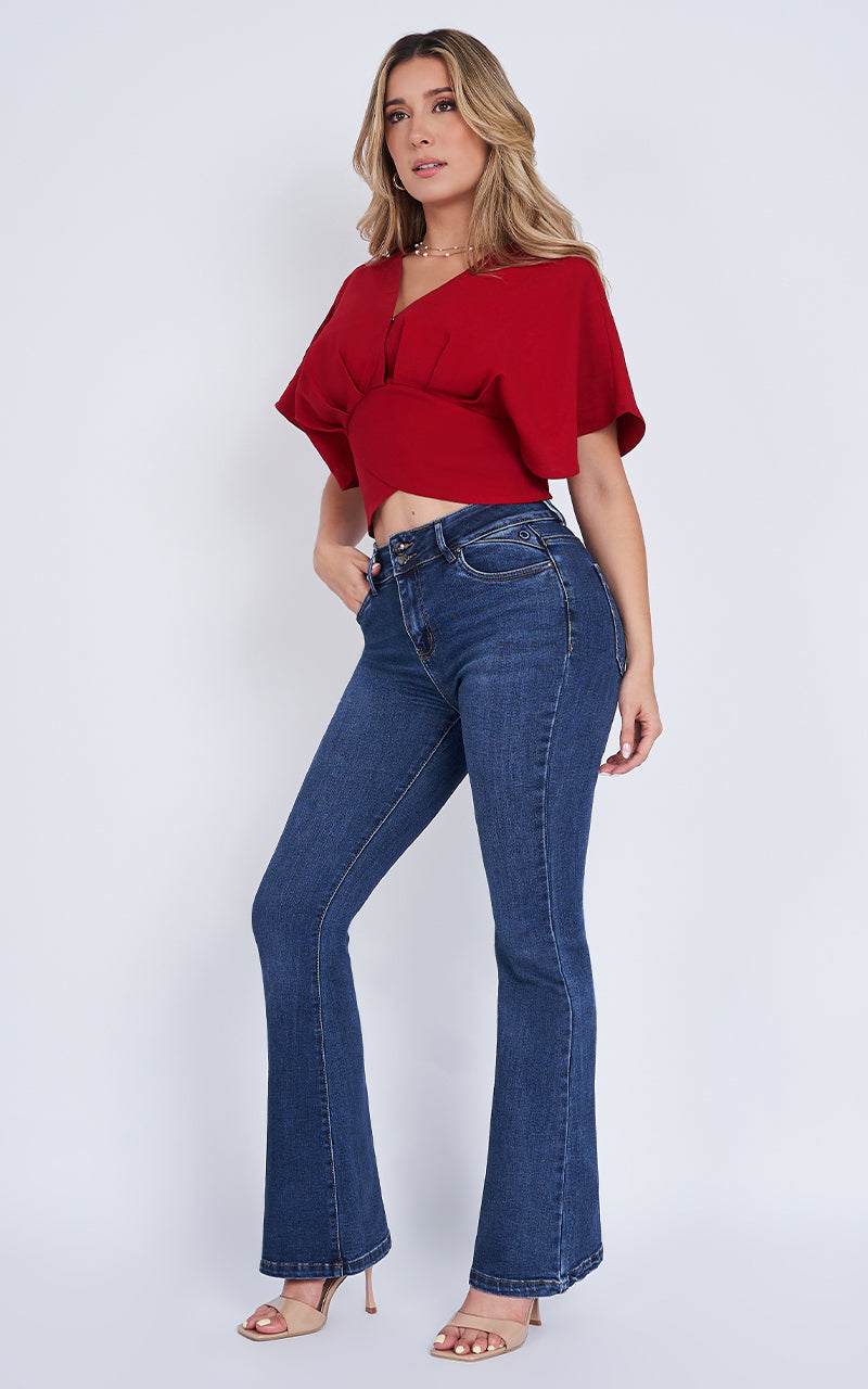 MANHATTAN FLARE JEANS