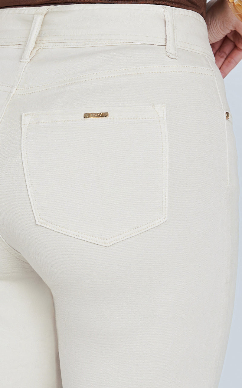 JEANS STRAIGHT CROPPED