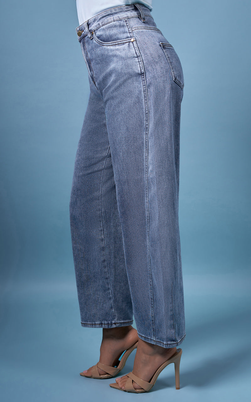JEANS BARREL TIRO ALTO