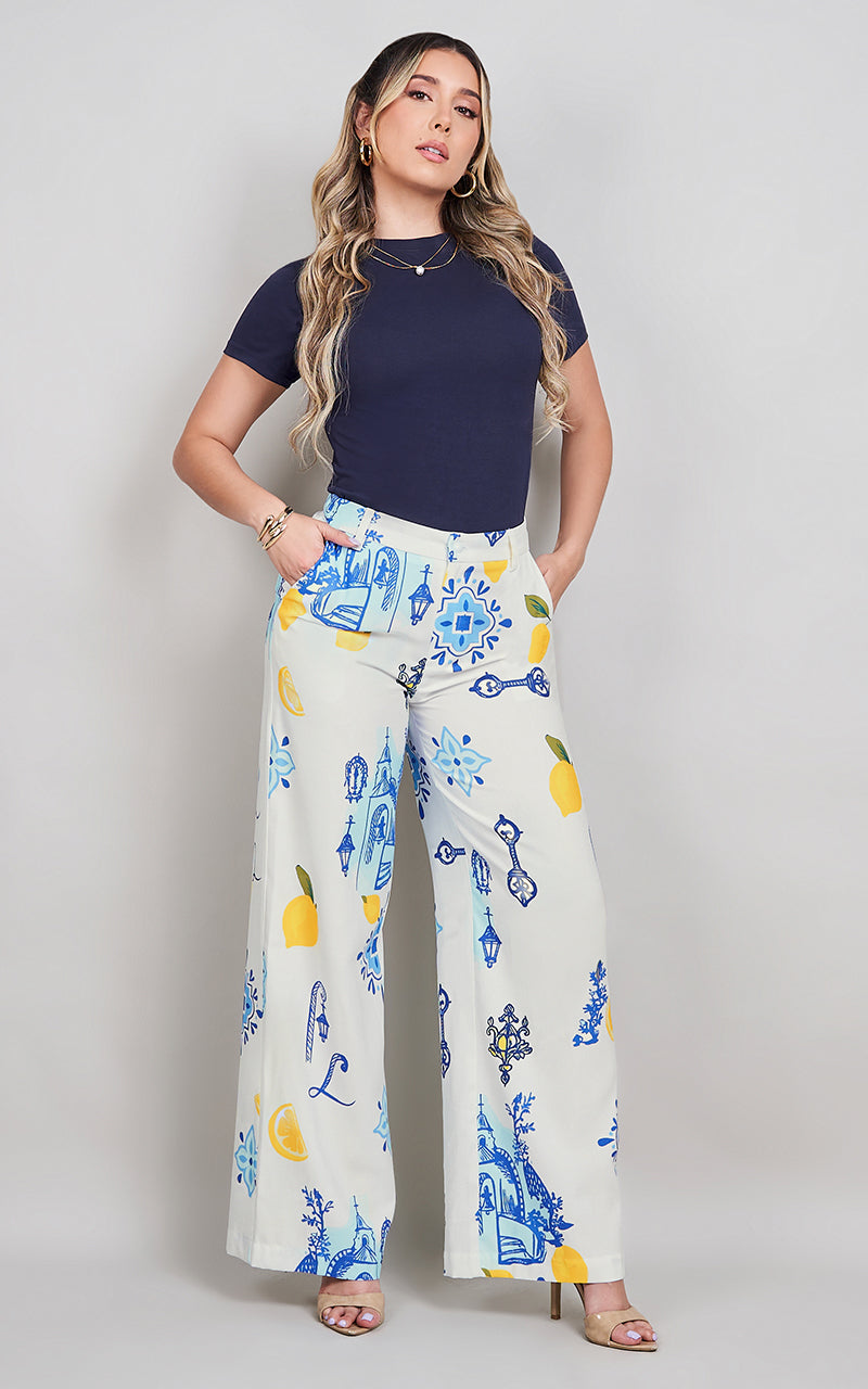 AMALFI LEMON PANTS