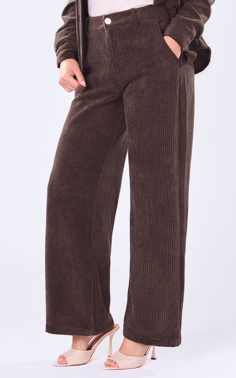 PANTALON STRAIGHT UNICOLOR