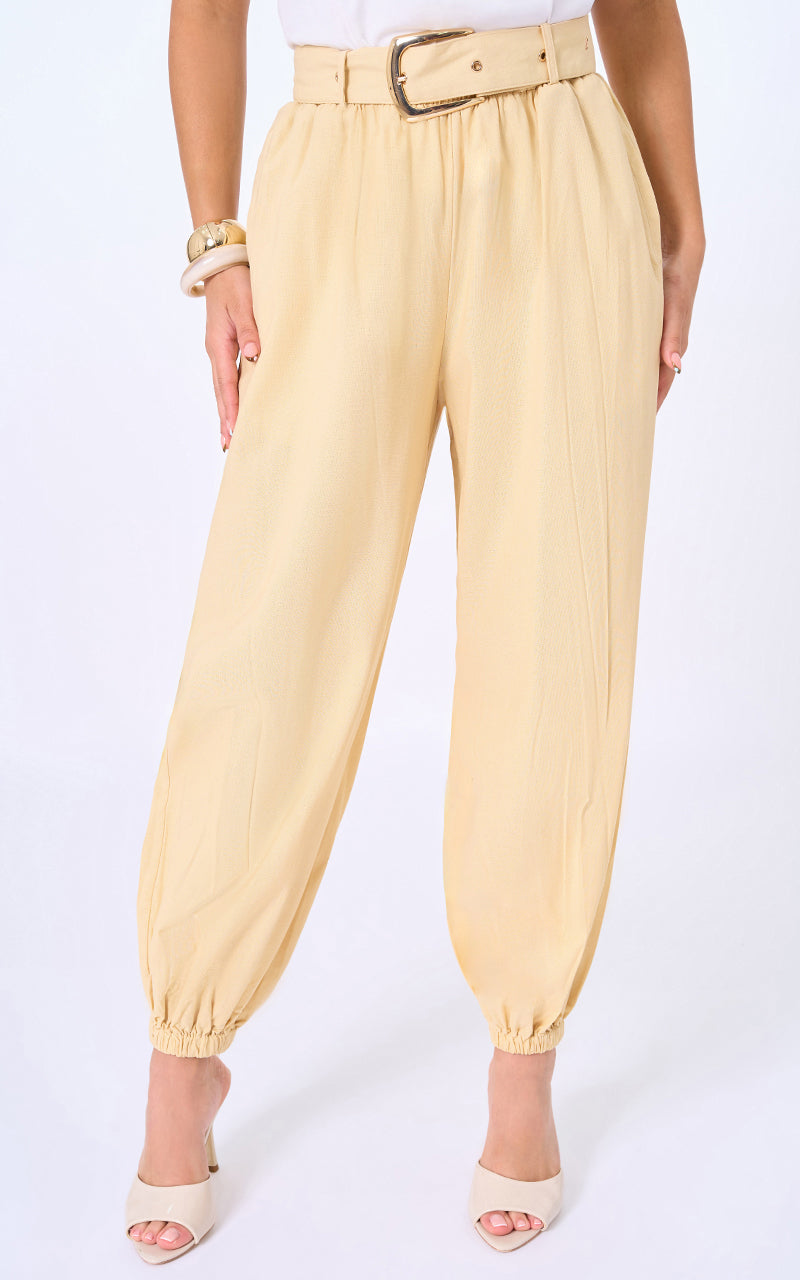 PANTALON ALADINO CON CINTURON