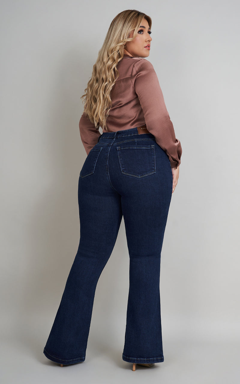 EMELY FLARE PLUS JEANS