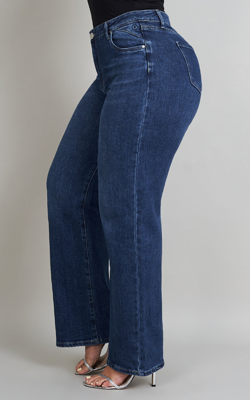ARELIS WIDE LEG PLUS JEANS