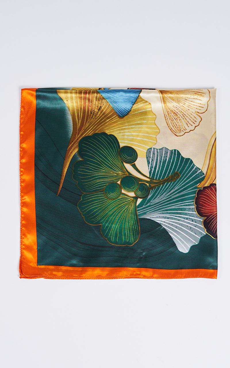 PACIFIC BLOOM SCARF 90X90