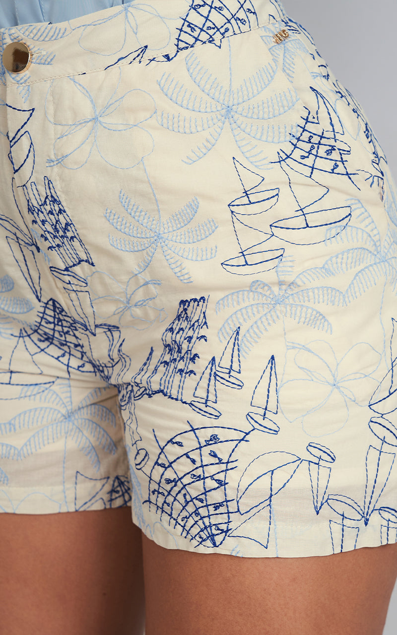 MEDITERRANEAN BREEZE TOP & SHORT