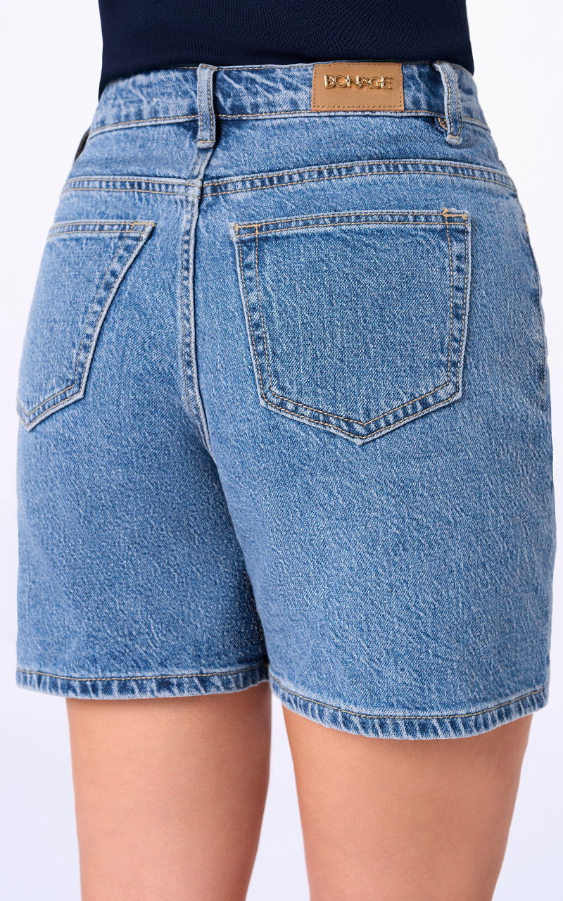 SHORT CORTO DENIM