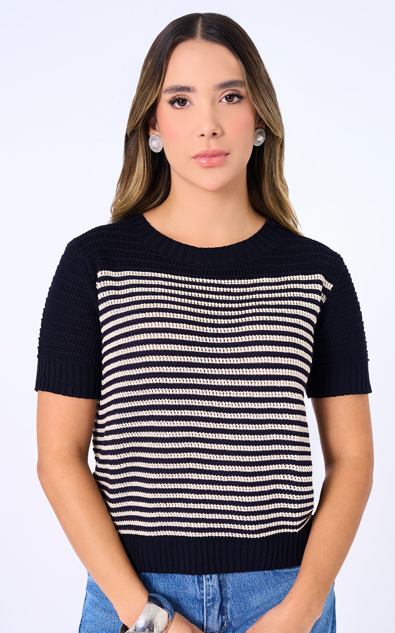 SWEATER MANGA CORTA
