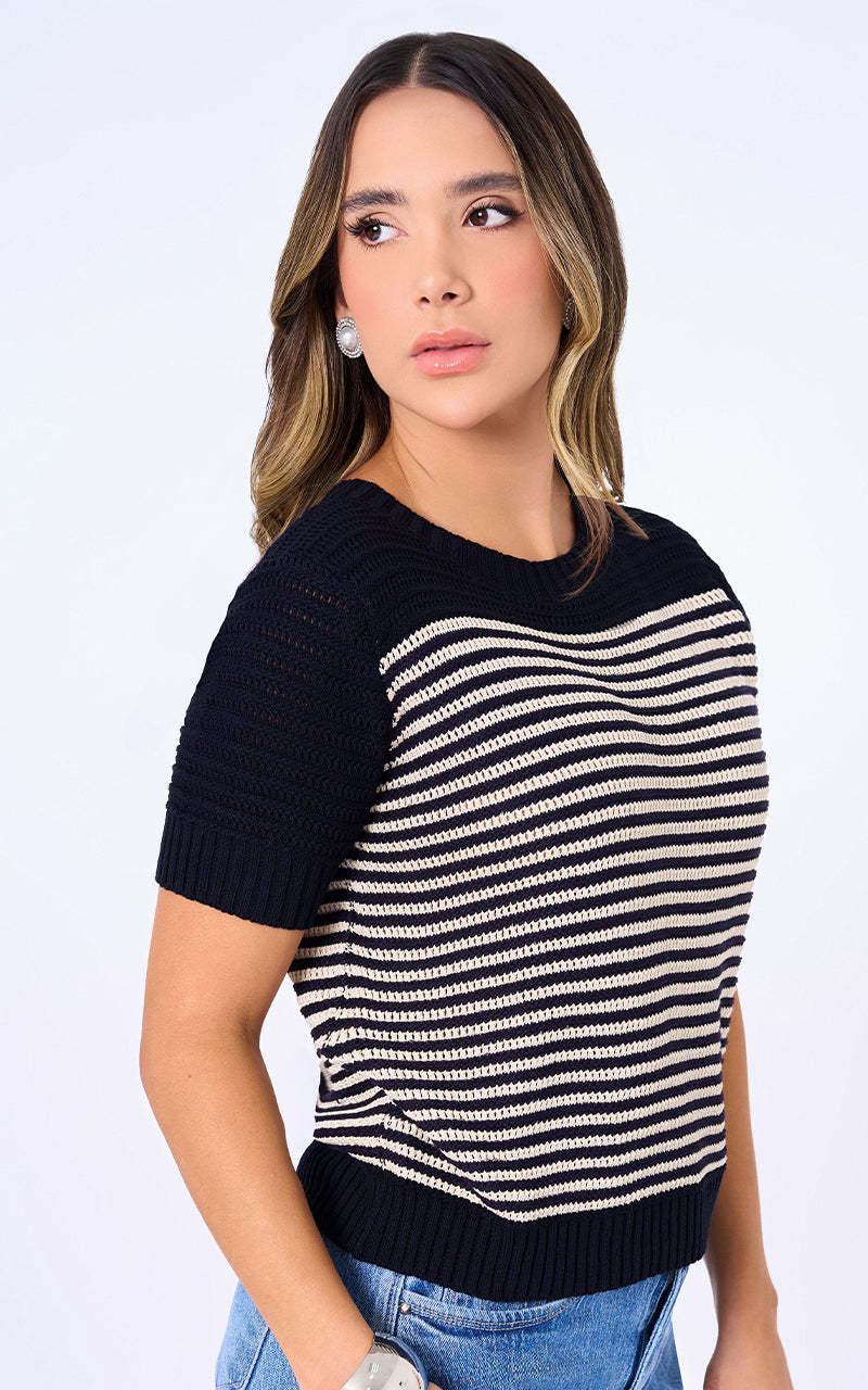 SWEATER MANGA CORTA