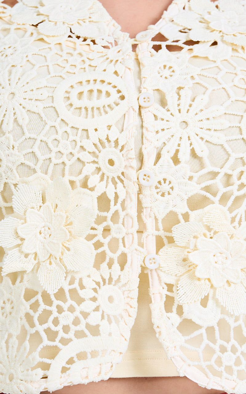 DELICATE BLOOMS TOP