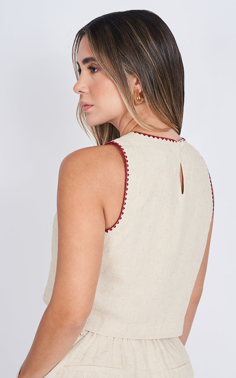 BERRY WHISPER TOP