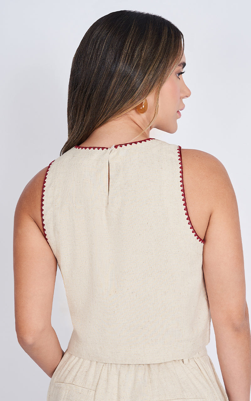 BERRY WHISPER TOP