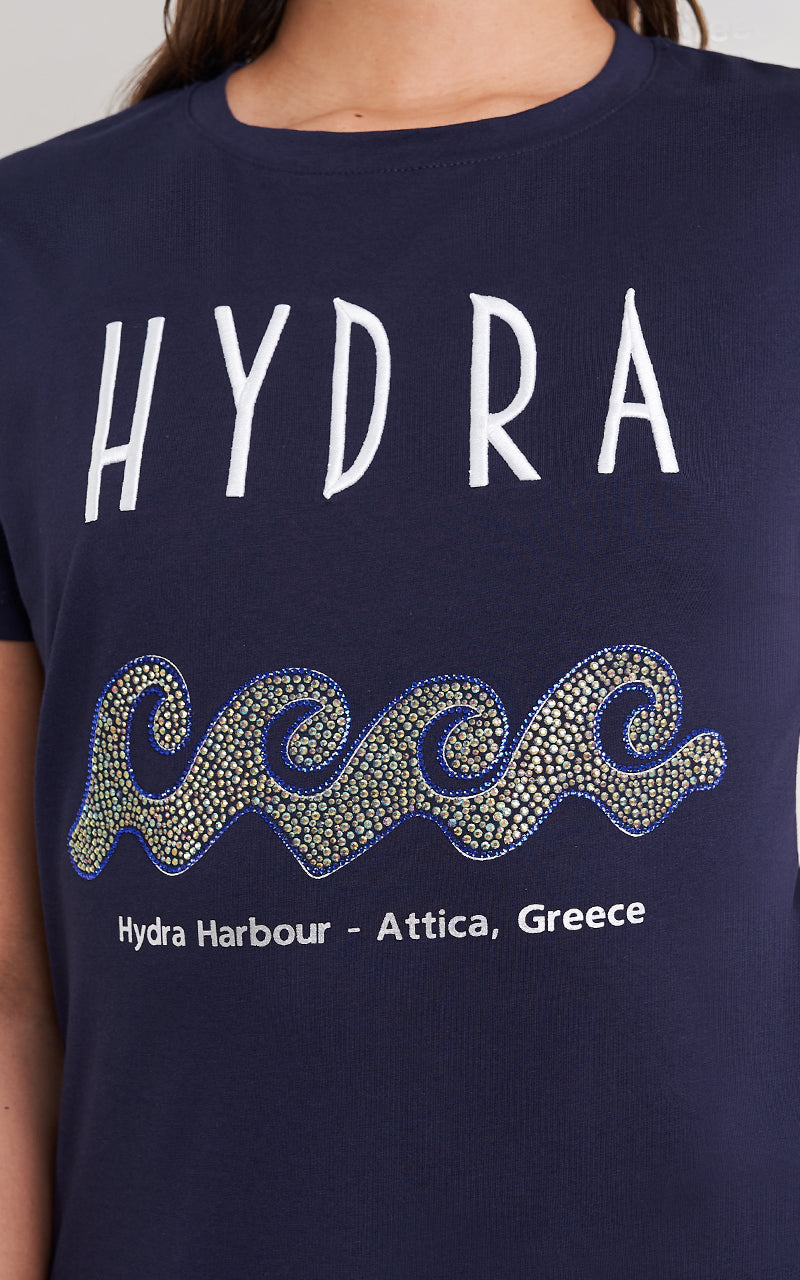 HYDRA T-SHIRT & ALEJANDRA STRAIGHT JEANS