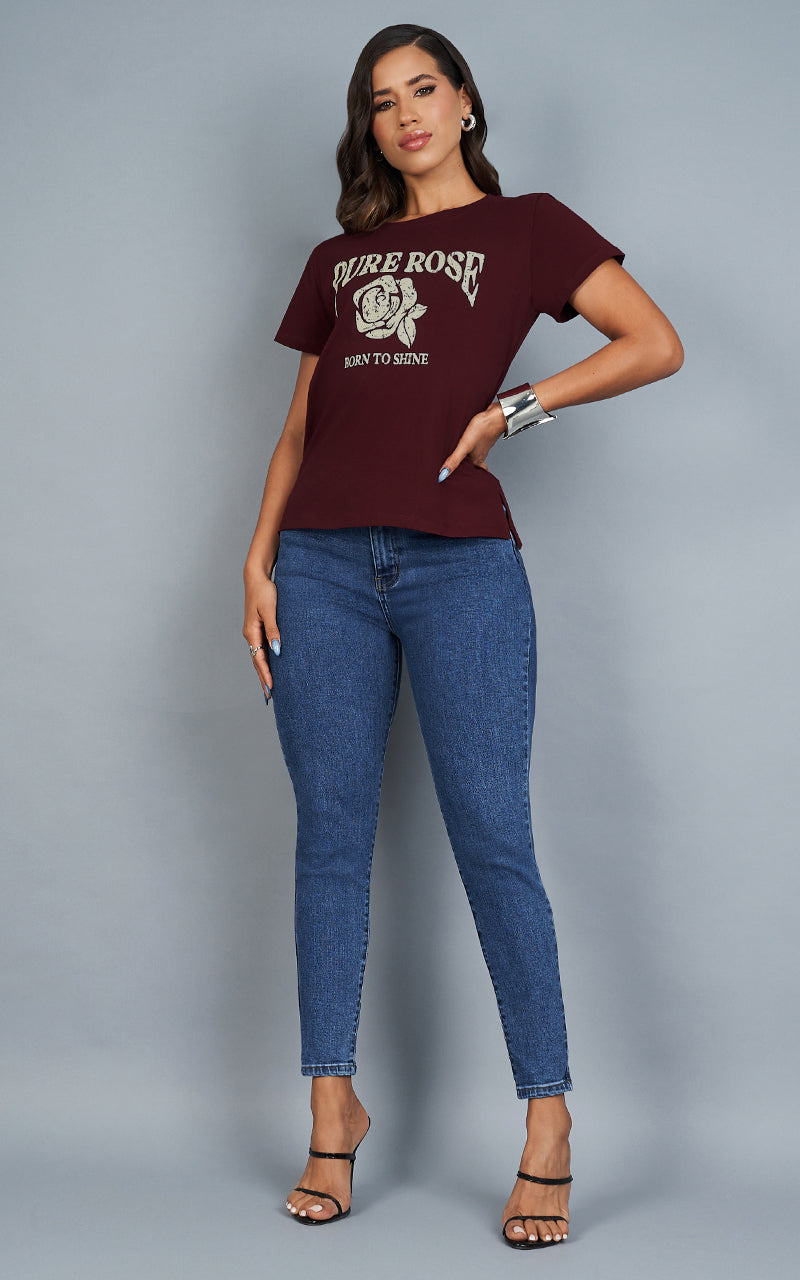 PURE ROSE T-SHIRT