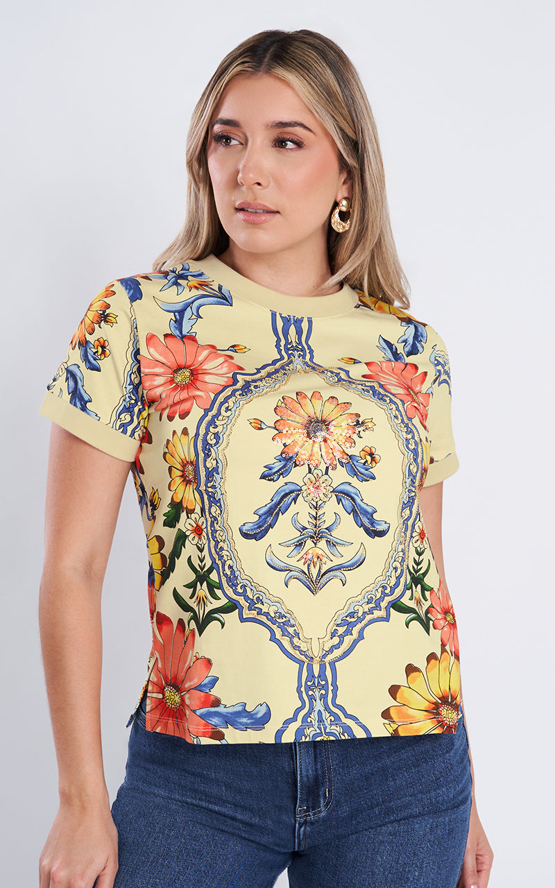 INDIGO SUN T-SHIRT