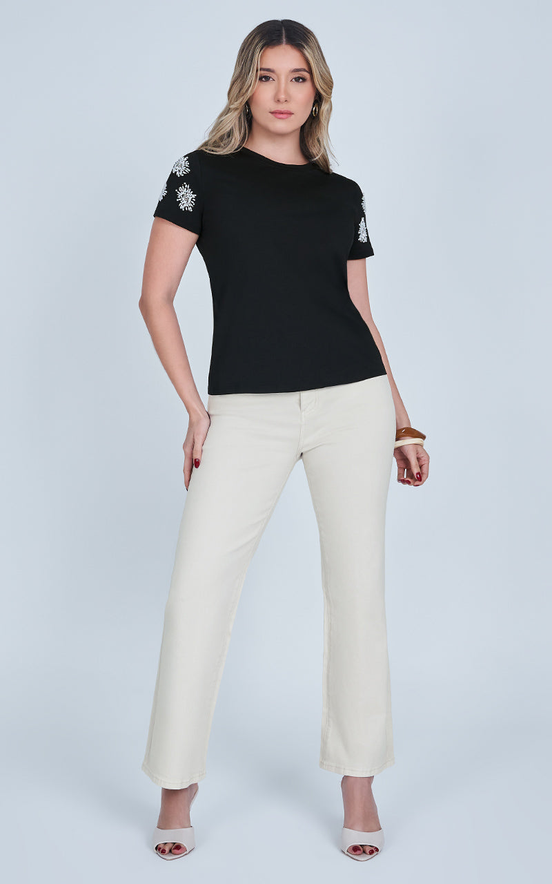 BOLD BLOSSOM T-SHIRT