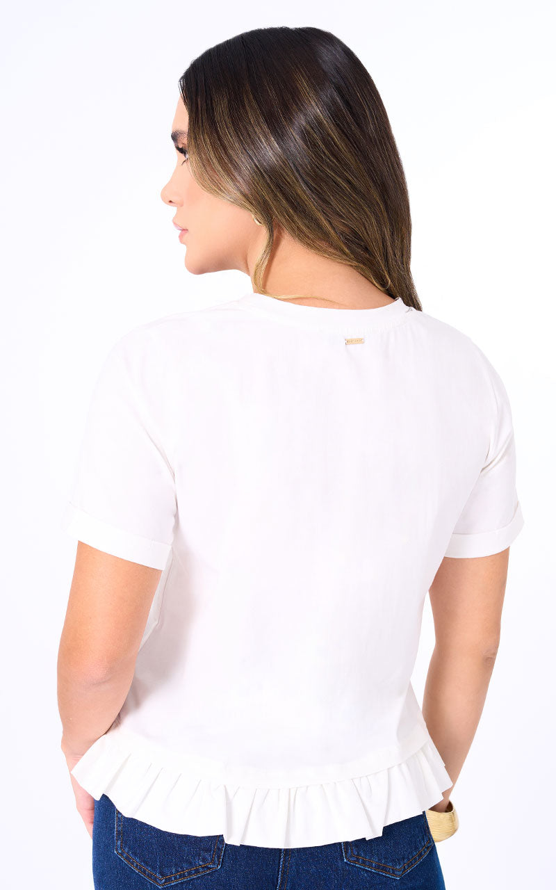T-SHIRT UNICOLOR