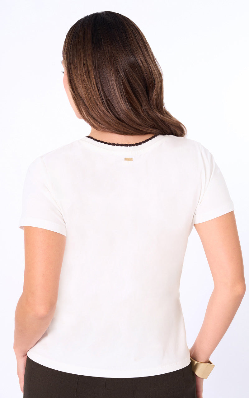 T-SHIRT BASICO CON FRASE